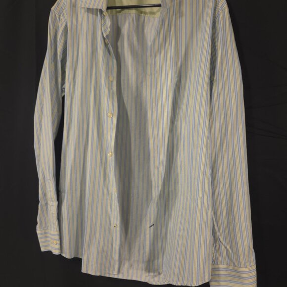 Banana Republic Button Up Fitted Shirt Size Medium - Picture 3 of 8
